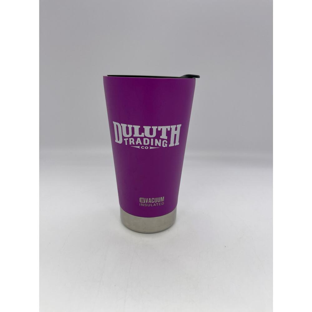 Duluth Trading Co Purple Klean Kanteen Tumbler Vacuum Insulated